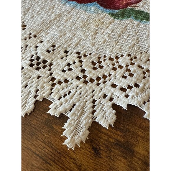 Vintage Crochet Doilies & Embroidered Table Mats Set Of 5 - Picture 6 of 16